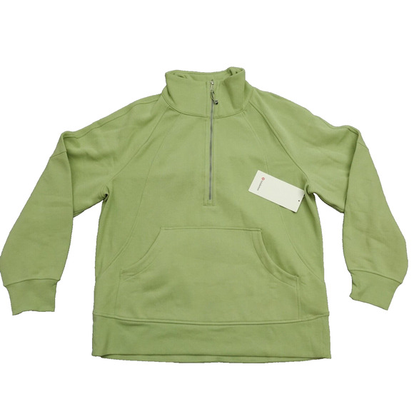 New Lululemon Size XL / XXL Scuba Oversized Funnel Neck Half Zip Pullover HNDW - Picture 1 of 13